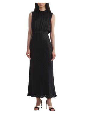 Saloni Fleur Silk Dress